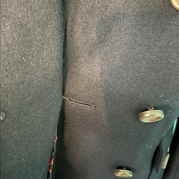 dELIA’S Wool Coat with Faux Fur hood - Picture 8 of 13